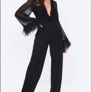 Black jumpsuit